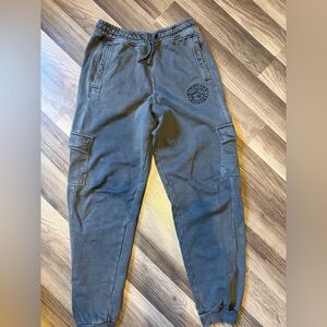 Gymshark Charcoal Joggers with Cargo Pockets